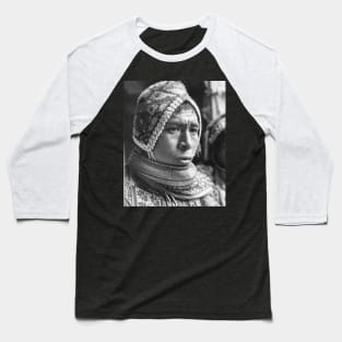 Portrait of Peruvian from Pisac Baseball T-Shirt